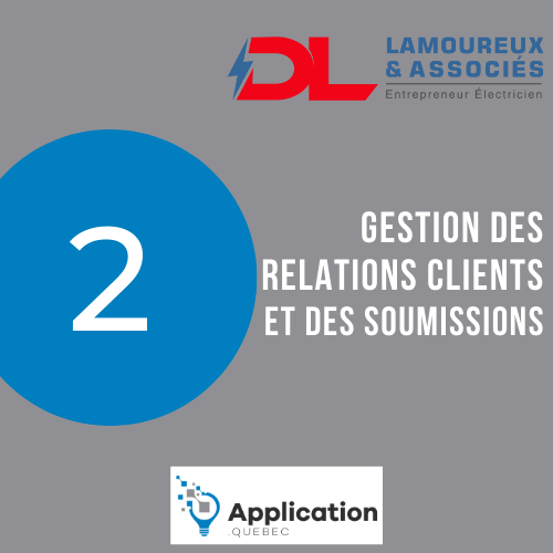 L Application De Gestions Des Clients Et Des Soumissions De DL